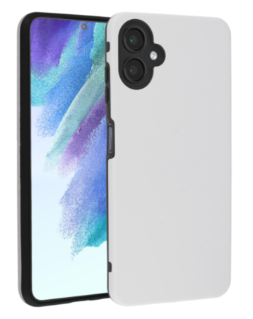 Full Cover New Design Silicone Case - WHITE for Galaxy A06 (Only Ground Shipping)