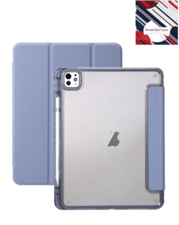 Smart Full Body Magnet Cover - LILAC for iPad Air 13 2024 / Pro 12.9 (3rd / 4th / 5th / 6th) (Only Ground Shipping)