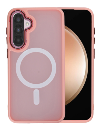 New Magnetic Wireless Charging Case -PINK for Galaxy A27 (Only Ground Shipping)