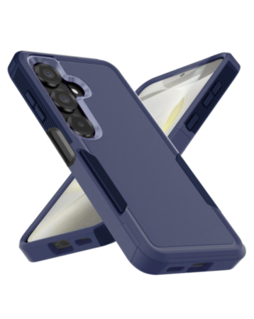 Dual Layers Shockproof Strong Case (BLUE) for Galaxy A27 (Only Ground Shipping)