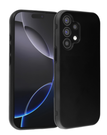 Full Cover New Design Silicone Case - BLACK for Galaxy A32 4G (Only Ground Shipping)