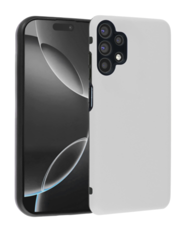 Full Cover New Design Silicone Case - WHITE for Galaxy A32 5G (Only Ground Shipping)