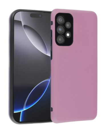 Full Cover New Design Silicone Case - LIGHT PINK for Galaxy A33 (Only Ground Shipping)