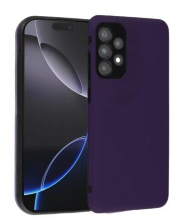 Full Cover New Design Silicone Case - PURPLE for Galaxy A33 (Only Ground Shipping)