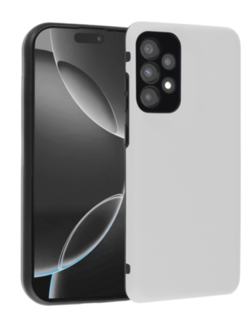 Full Cover New Design Silicone Case - WHITE for Galaxy A33 (Only Ground Shipping)