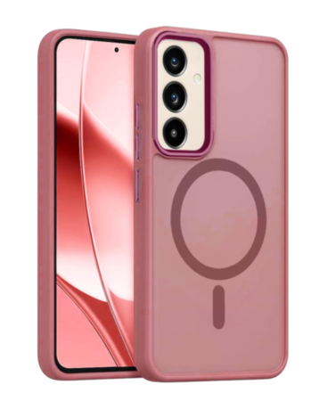 New Magnetic Wireless Charging Case - PINK for Galaxy A35 (Only Ground Shipping)