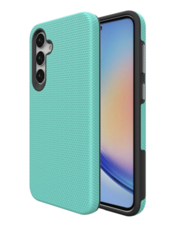 Galaxy A37 Shock Absorption Protective Dual Layer Case - TEAL (Only Ground Shipping)