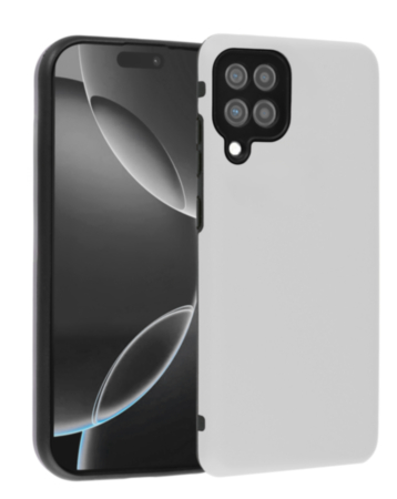 Full Cover New Design Silicone Case - WHITE for Galaxy A42 5G (Only Ground Shipping)