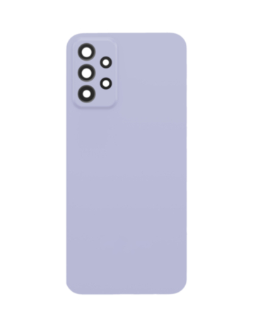 Back Glass with Camera Lens and Adhesive for Galaxy A72 (A725 / 2021) / A72 5G (A726 / 2021) (NO LOGO) (AWESOME VIOLET)