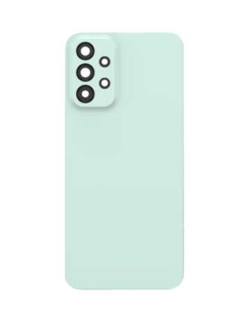 Back Glass with Camera Lens and Adhesive for Galaxy A73 5G (A736 / 2022) (NO LOGO) (MINT)