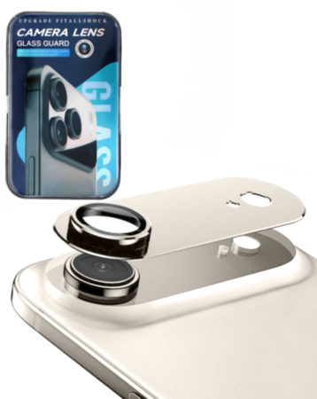 Metal Matte Armor With HD Tempered Glass for iPhone Air (LIGHT GOLD)