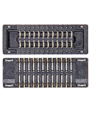 Front Camera & Ultrawide Camera FPC Connector (Female) for Boost Mobile Celero 5G (2021) (24 Pin) (Pack of 10)
