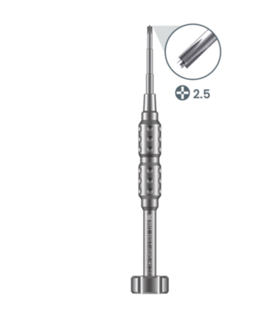 BEST 895 Anti-slip Disassemble Precision Bolt Screwdriver - Convex Cross 2.5 (Not Returnable)