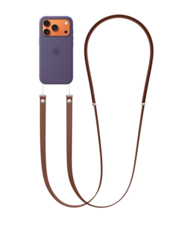 Lanyard Crossbody For Phone Case / Adjustable Neck Hanging (3.6ft) - BURGUNDY (Only Ground Shipping)