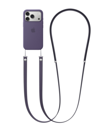 Lanyard Crossbody For Phone Case / Adjustable Neck Hanging (3.6ft) - DARK PURPLE (Only Ground Shipping)
