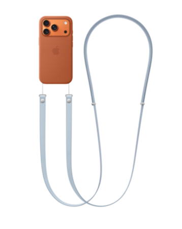 Lanyard Crossbody For Phone Case / Adjustable Neck Hanging (3.6ft) - LIGHT BLUE (Only Ground Shipping)