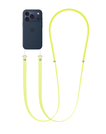 Lanyard Crossbody For Phone Case / Adjustable Neck Hanging (3.6ft) - LIME GREEN (Only Ground Shipping)