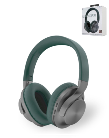 ENCORE Noise Cancelling Wireless Headphones - SAGE (Only Ground Shipping)