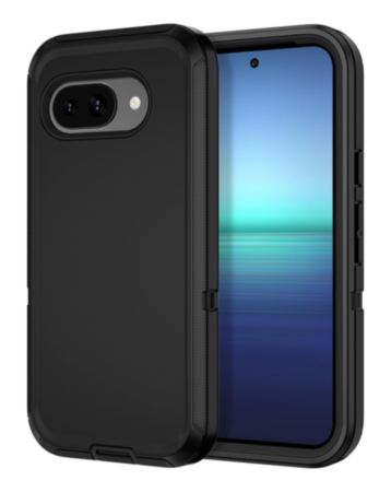 Heavy Duty Case for Google Pixel 10A (BLACK) (Only Ground Shipping)