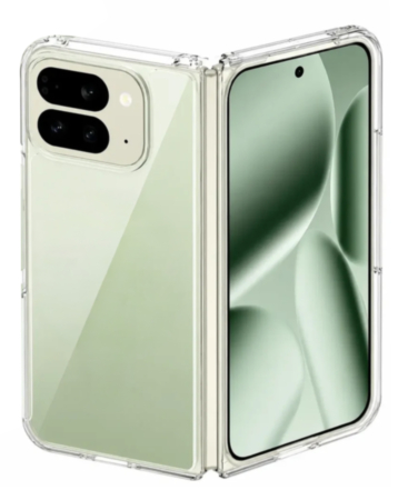 Hybrid Case with Air Cushion Technology (Clear) for Google Pixel 11 Pro Fold (Only Ground Shipping)
