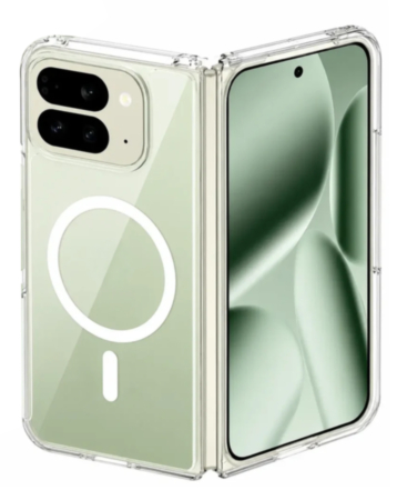 Wireless Charging Case (Clear) for Google Pixel 11 Pro Fold (Only Ground Shipping)
