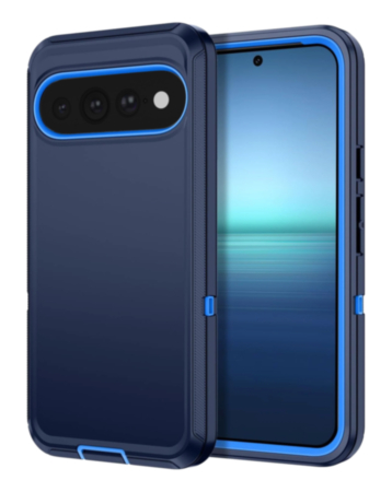 Heavy Duty Case for Google Pixel 9 Pro XL / 10 Pro XL / 11 Pro XL (Navy Blue) (Only Ground Shipping)