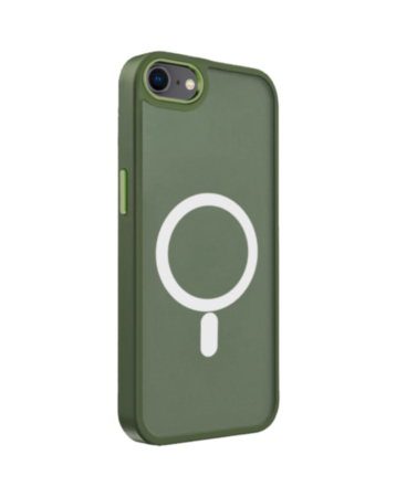 New Magnetic Wireless Charging Case - DARK GREEN for iPhone 7 / 8 (Only Ground Shipping)