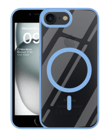 Printing Design Wireless Charging Case (LIGHT BLUE) for iPhone 7 (Only Ground Shipping)