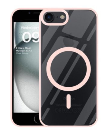 Printing Design Wireless Charging Case (PINK) for iPhone 7 (Only Ground Shipping)