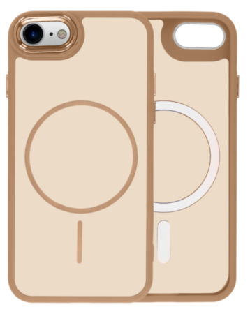 Dual Layer MagSafe Armor Case (BROWN) for iPhone 7 / 8 (Only Ground Shipping)