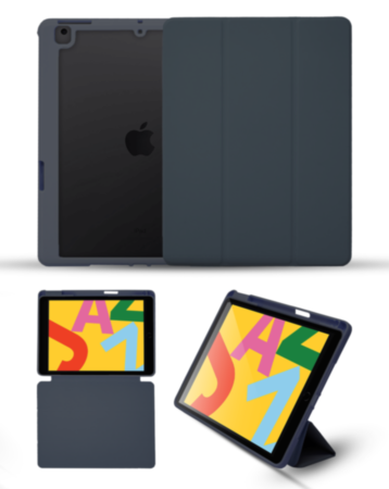 Smart Full Body Magnet Cover - NAVY BLUE for iPad 10.2" (7th / 8th / 9th) (Only Ground Shipping)