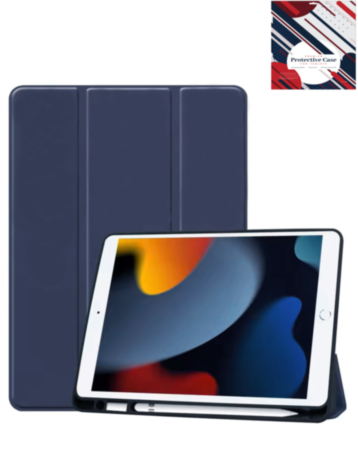 Smart Shockproof Stand Case - DARK BLUE for iPad 10.2" (7th / 8th / 9th) / Air 3 / Pro 10.5 (Only Ground Shipping)