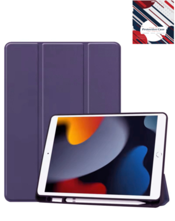 Smart Shockproof Stand Case - PURPLE for iPad 10.2" (7th / 8th / 9th) / Air 3 / Pro 10.5 (Only Ground Shipping)
