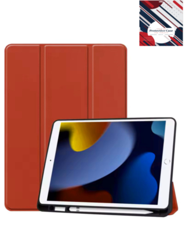 Smart Shockproof Stand Case - RED for iPad 10.2" (7th / 8th / 9th) / Air 3 / Pro 10.5 (Only Ground Shipping)
