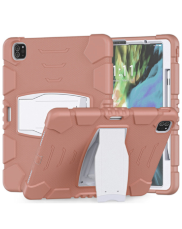 Full Body Protection Stand Case - PINK for iPad Air 11 2024 / Air 4 / Air 5 / Pro 11 (1st / 2nd / 3rd / 4th) (Only Ground Shipping)