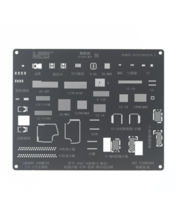 MaAnt IC / Face / Tail Plug-in Small Board / Infrared Original Color for iPhone 6 to 14 PM (Not Returnable)