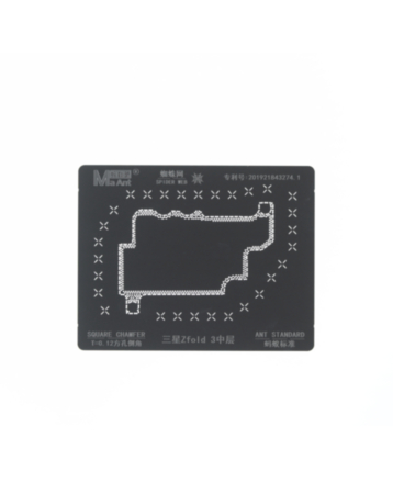 MaAnt BGA Reballing Stencils For Galaxy Z Fold 3 (Model 1) (Not Returnable)