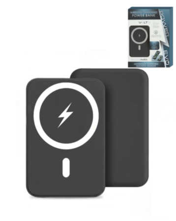 MagSafe Wireless Charging Power Bank (5000mAh) (BLACK) (Only Ground Shipping)