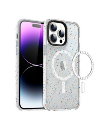 Splash - Ink Design Wireless Charging Case - WHITE for iPhone 12 / 12 Pro (Only Ground Shipping)