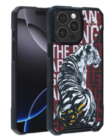 Cyber Magnetic DIY Series Cases - TIGER for iPhone 12 / 12 Pro (Only Ground Shipping)