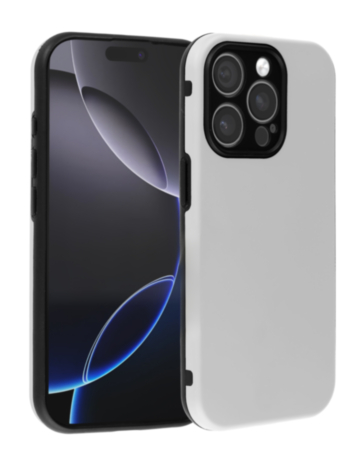 Full Cover New Design Silicone Case - WHITE for iPhone 12 Pro (Only Ground Shipping)