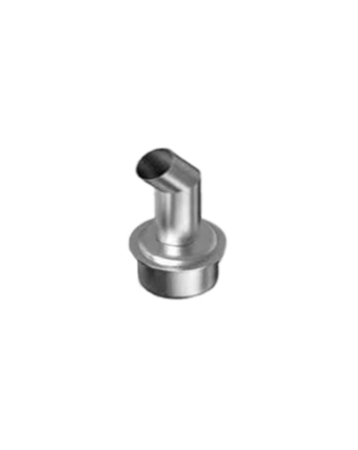 Heat Gun Nozzles Kits Tips 45 Degree Curved Angle Flow Nozzle (12mm)