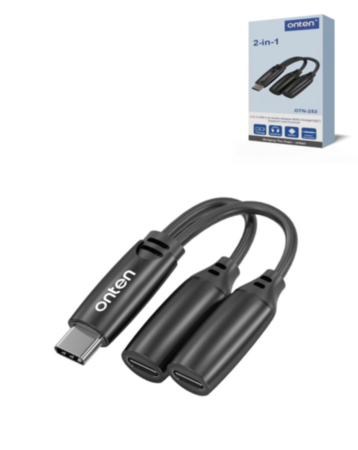 Onten USB C Splitter (with Chip) (Only Ground Shipping)