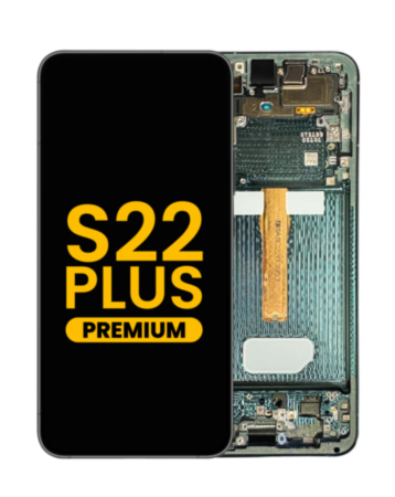 OLED Assembly with Frame for Galaxy S22 Plus (S906) (Green) (Premium)