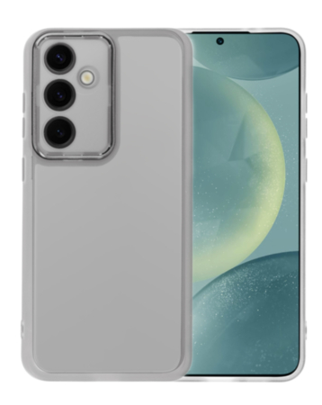 Soft Silicone Transparent Case - CLEAR for Galaxy S24FE (Only Ground Shipping)