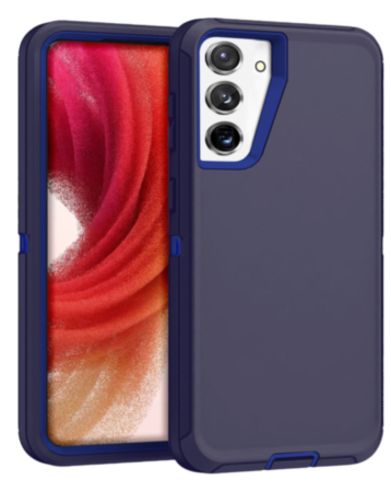 Heavy Duty Case for Galaxy S25 Plus / S24 Plus (DARK BLUE & BLACK) (Only Ground Shipping)