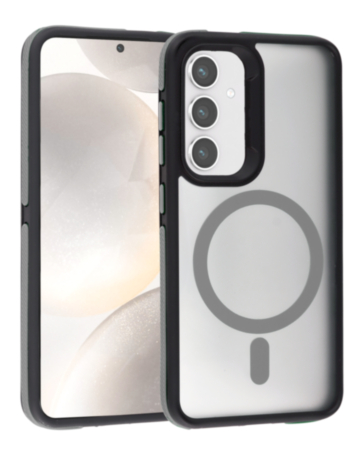 Galaxy S25 Plus Magsafe Dual-Color TPU Matte Case - GRAY (Only Ground Shipping)