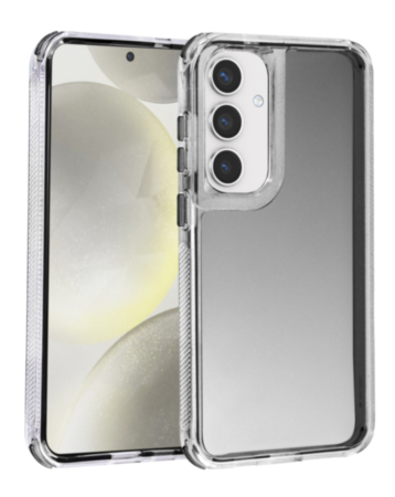 Galaxy S25 Plus Transparent TPU Case - BLACK (Only Ground Shipping)