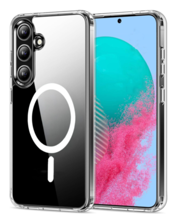 Galaxy S26 Wireless Charging Soft Clear Case (Full Bottom Close) (Only Ground Shipping)