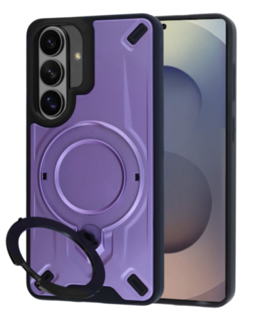 Galaxy S26 Rugged Magnetic Armor Case - PURPLE (Only Ground Shipping)